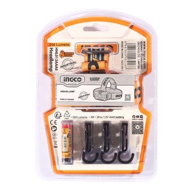 ไฟฉายคาดหัว LED INGCO รุ่น HHL013AAA8