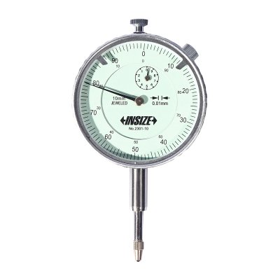 ไดอัลเกจ (หลังแบน) INSIZE 0-10MM รุ่น 2301-10F