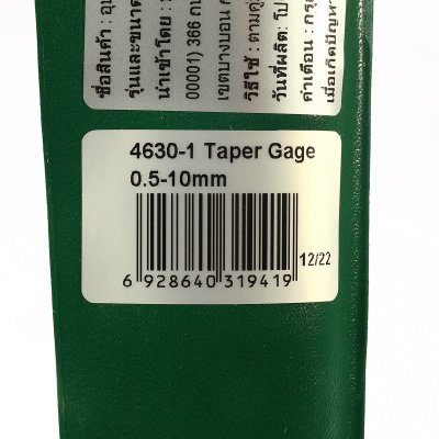 เตเปอร์เกจ (เกจวัดร่อง) INSIZE 0.5-10MM รุ่น 4630-1