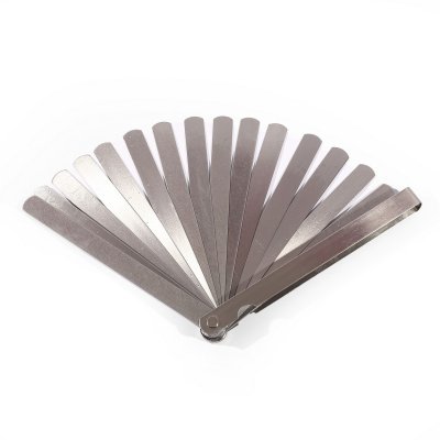 ฟิลเลอร์เกจยาว INSIZE 150 มม. (6 นิ้ว) 20 ใบ 0.05-1.00 มม. รุ่น 4605-20