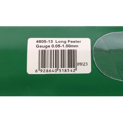 ฟิลเลอร์เกจยาว (Feeler Gauge) INSIZE 150MM 13 ใบ (0.05-1.00MM) รุ่น 4605-13