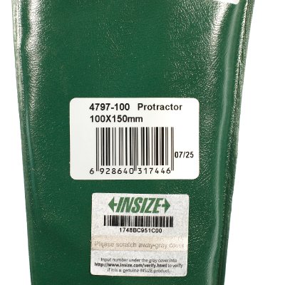 เกจวัดมุมเหล็ก INSIZE 100X150MM รุ่น 4797-100