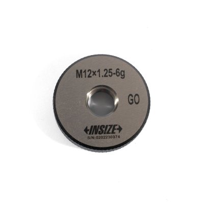 เกจวัดเกลียวนอก (Go Thread Ring Gauge) INSIZE M12X1.25MM Class 6H รุ่น 4129-12Q