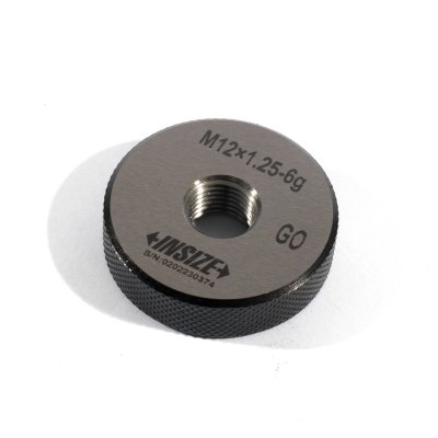 เกจวัดเกลียวนอก (Go Thread Ring Gauge) INSIZE M12X1.25MM Class 6H รุ่น 4129-12Q