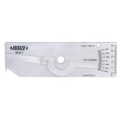 เกจวัดแนวเชื่อมระยะ INSIZE 0-6 MM รุ่น 4834-1