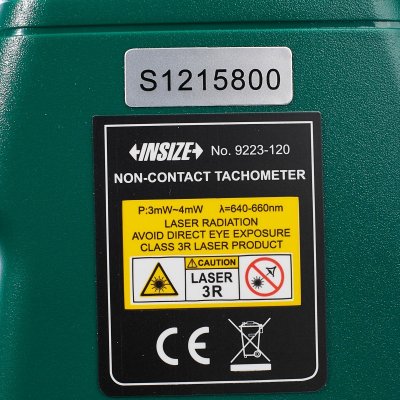 เครื่องวัดความเร็วรอบแบบไม่สัมผัส INSIZE รุ่น 9223-120
