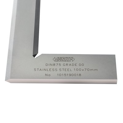 เหล็กฉากเส้น INSIZE 100X70 มม. เกรด 00 รุ่น 4790-0100
