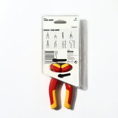 คีมปากตรง IRWIN VISE GRIP หุ้มฉนวน (6/7/8 นิ้ว)