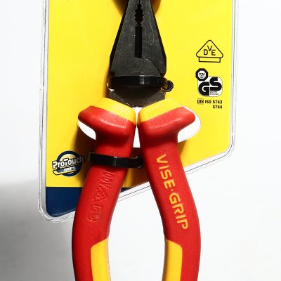 คีมปากตรง IRWIN VISE GRIP หุ้มฉนวน (6/7/8 นิ้ว)