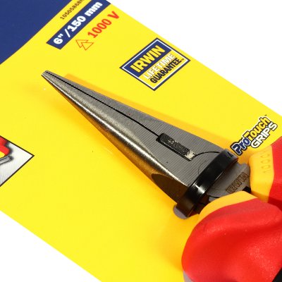 คีมปากแหลม IRWIN VISE GRIP หุ้มฉนวน (6/8 นิ้ว)