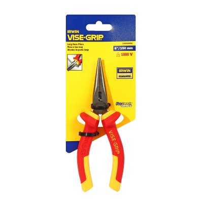 คีมปากแหลม IRWIN VISE GRIP หุ้มฉนวน (6/8 นิ้ว)