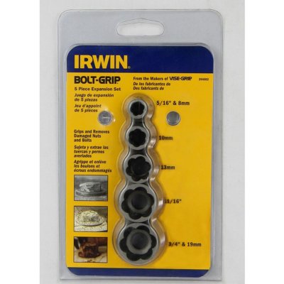 ลูกบ๊อกซ์ถอดหัวน๊อต ขนาด 5/16 นิ้ว 5 ชิ้น/ชุด IRWIN รุ่น 394002