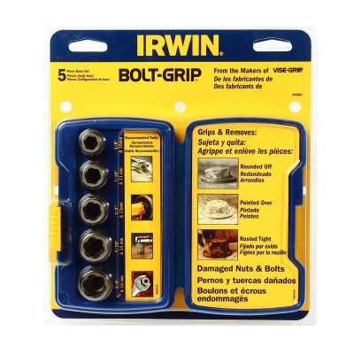 ลูกบ๊อกซ์ถอดหัวน๊อต พร้อมกล่อง 5 ชิ้น/ชุด IRWIN รุ่น 394001