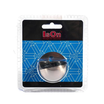 กันชนประตูยาง ซิงค์อัลลอย สีสแตนเลสด้าน ISON รุ่น DH-007