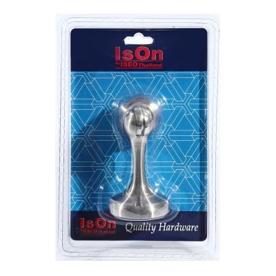 กันชนประตูแม่เหล็ก ซิงค์อัลลอย สีเงินเงา ISON รุ่น DH-847