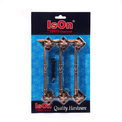 ขอสับ ขนาด ISON 6" สี AC แพ็ค 3 รุ่น 248