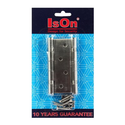 บานพับสแตนเลส SUS304 หัวตัด ISON แกนเล็ก 2BB รุ่น 222413-SS