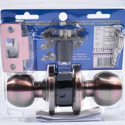 ลูกบิดจานใหญ่ห้องทั่วไป สี ISON AC รุ่น 8013-AC