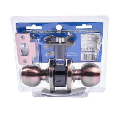 ลูกบิดจานใหญ่ห้องทั่วไป สี ISON AC รุ่น 8013-AC