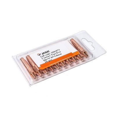 คอนแทคทิพ (Contact Tip) ปืนเชื่อม MIG JASIC รุ่น PANA M6x45 0.8มม. (10PCS/PAC)