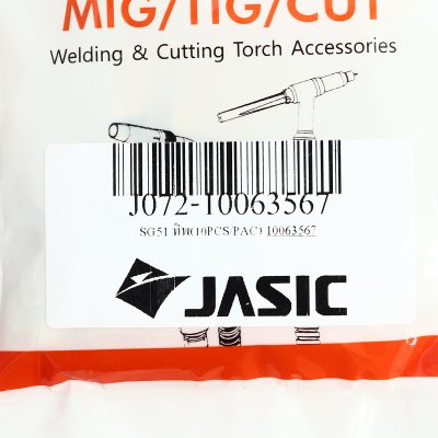ทิพหัวตัดพลาสมา JASIC รุ่น SG51 (10PCS/PAC)