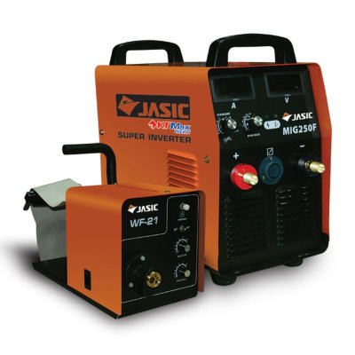 เครื่องเชื่อม MIG พร้อมชุดป้อนลวด (WF-21) 380V JASIC รุ่น MIG250F