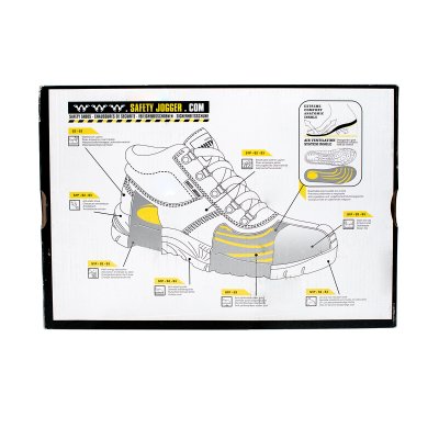 รองเท้านิรภัยหุ้มส้น SAFETY JOGGER รุ่น X2020P ระดับ S3 ขนาด 38-45