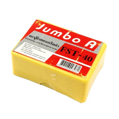 ตะปูยิงคอนกรีตขาเดี่ยว สีดำ ยาว 40 มม. JUMBO-A รุ่น FST-40 (1,000 ตัว/กล่อง)