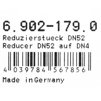 ข้อต่อลดขนาดท่อดูดฝุ่น DN52 เป็น DN42 KARCHER รุ่น 6.902-179.0