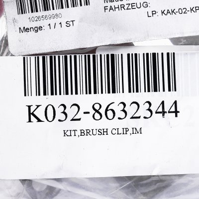 ชุดคลิปยึดแปรง KARCHER รุ่น 8.632-344