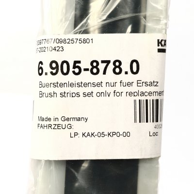 ชุดแปรงเครื่องดูดฝุ่น (2 ชิ้น/ชุด) KARCHER รุ่น 6.905-878.0