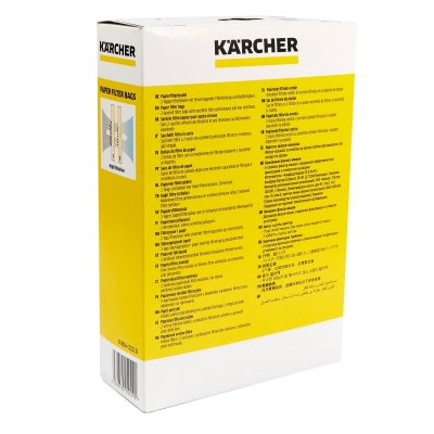 ถุงกรองฝุ่นกระดาษ (5 ชิ้น/แพ็ค) KARCHER รุ่น 6.904-322.0