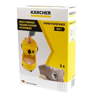 ถุงกรองฝุ่นกระดาษ (5 ชิ้น/แพ็ค) KARCHER รุ่น 6.904-322.0