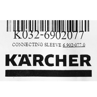 ปลอกข้อต่อ CONNECTING SLEEVE KARCHER รุ่น 6.902-077.0