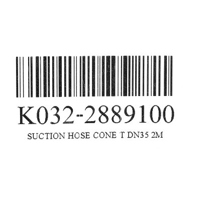 ปลายกรวยสายดูดฝุ่น DN35 ยาว 2 เมตร KARCHER รุ่น K032-2889100