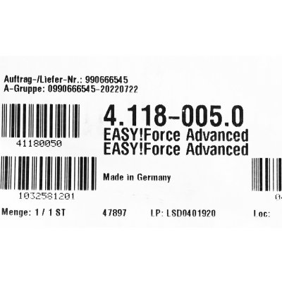 ปืนฉีดน้ำแรงดันสูง EASY!Force Advance KARCHER รุ่น K032-4118005