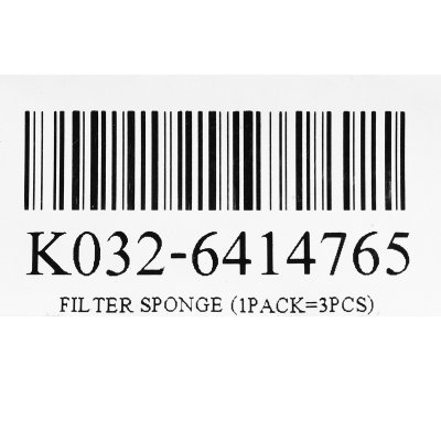 ฟองน้ำกรองฝุ่น 1 แพ็ค 3 ชิ้น KARCHER รุ่น 6.414-765.0