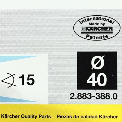 หัวฉีดกำลังสูง KARCHER รุ่น POWER NOZZLE 15040-1 (2.883-388.0)