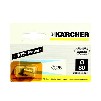 หัวฉีดแรงดันสูงรหัส 25G080 KARCHER รุ่น 2.883-406.0 (แทน 6.415-152)