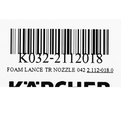 หัวฉีดโฟม FOAM LANCE NOZZLE 042 KARCHER รุ่น 2.112-018.0
