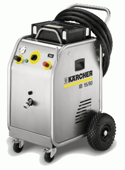 เครื่องฉีดล้างด้วยน้ำแข็งแห้ง KARCHER รุ่น IB-15/80