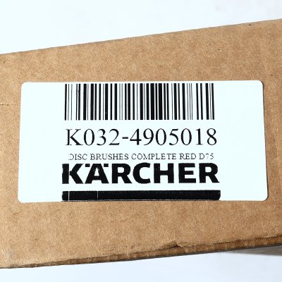 แปรงจานขัดพื้นสีแดง Disc Brushes Complete D75 KARCHER รุ่น K032-4905018