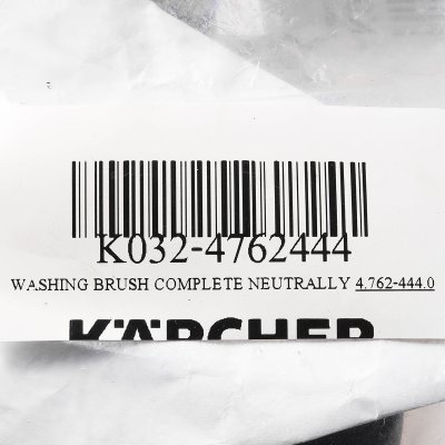 แปรงล้างทำความสะอาด (Washing Brush Complete Neutrally) KARCHER รุ่น K032-4762444