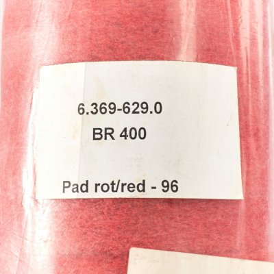 แผ่นขัดพื้นทรงกลมพร้อมปลอกสวม PAD WITH SLEEVE สีแดง KARCHER รุ่น K032-6369629