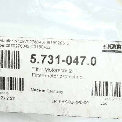 ไส้กรอง Filter รุ่น CW50 KARCHER รุ่น K032-5731047