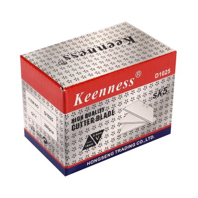 ใบมีดคัตเตอร์คางหมู KEENNESS (10 ใบ/แพ็ค) รุ่น D1025