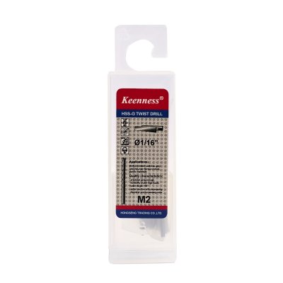 ดอกสว่านไฮสปีด 1/16 นิ้ว (1.5มม.) KEENNESS รุ่น HSS-G (10 ดอก/กล่อง)
