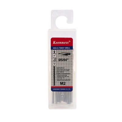 ดอกสว่านไฮสปีด 5/64 นิ้ว (2มม.) KEENNESS รุ่น HSS-G (10 ดอก/กล่อง)