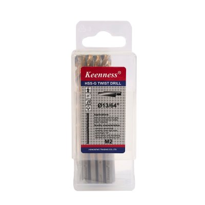 ดอกสว่านไฮสปีด KEENNESS 13/64 นิ้ว (5.5มม.) 10 ดอก รุ่น HSS-G
