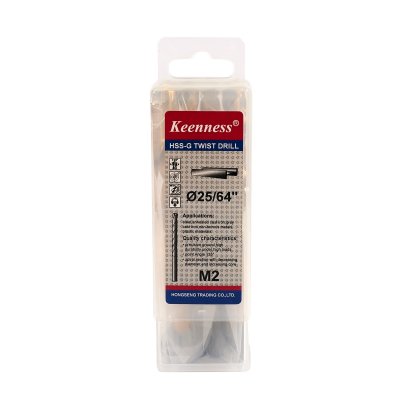 ดอกสว่านไฮสปีด KEENNESS 25/64 นิ้ว (10มม.) 5 ดอก รุ่น HSS-G